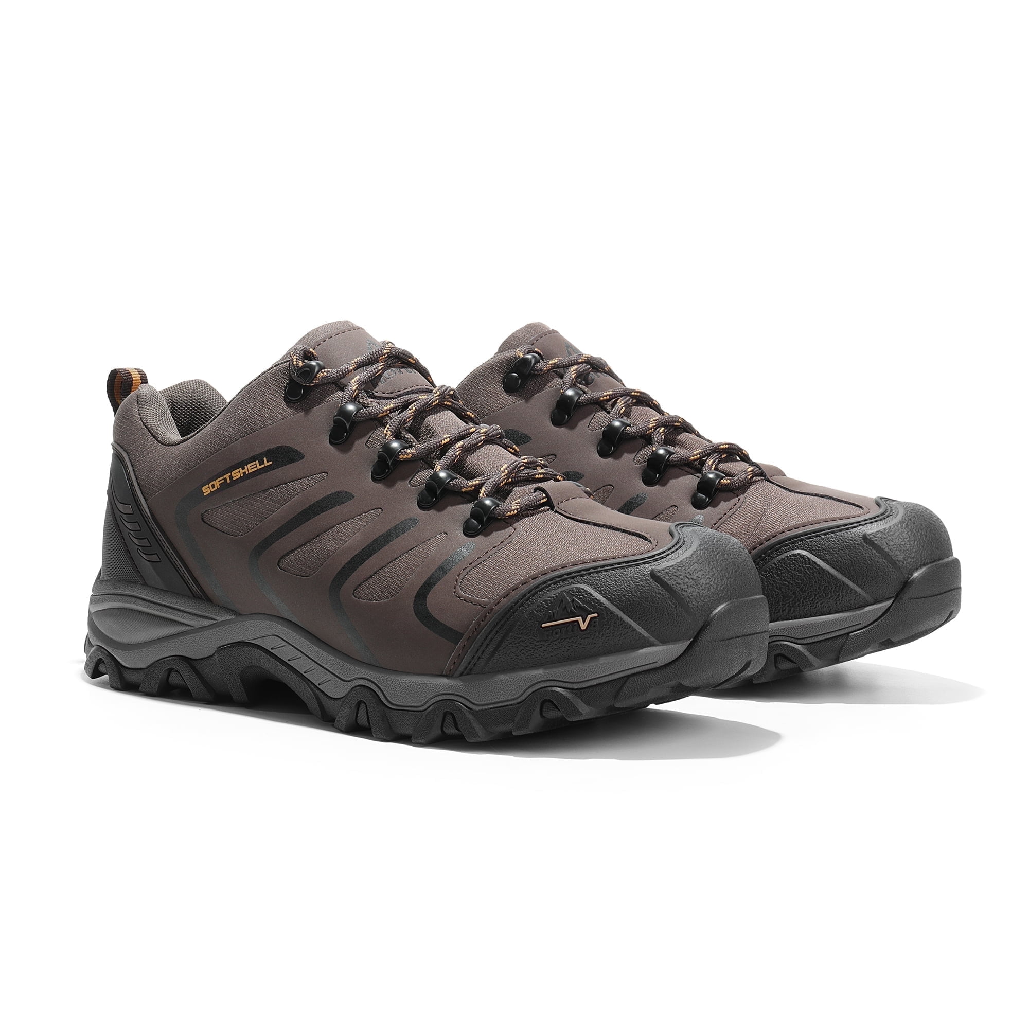 BURUDANI Men's Mid Hiking Boots Waterproof Outdoor Trekking Backpacking Camping Shoes Wide