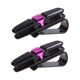 thumbnail image 5 of 2 soportes genéricos para viseras de coche con clip giratorio de 180 degree. Púrpura, 5 of 9