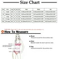 thumbnail image 3 of VSSSJ Two Piece Bikini Set for Women V Neck Solid Color Wrapped Front Halter Swimsuit High Waist Hollow Out Front Swimwear Back Self Tie Sexy Bathing Suit, 3 of 9