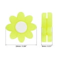 thumbnail image 2 of Uxcell Tennis Racket Vibration Dampener, 6 Pack Racquet Shock Absorber, Yellow, 2 of 6