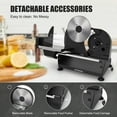 thumbnail image 6 of Aemego Food Slicer with Removable Stainless Steel Blade, Adjustable Thickness Black, 6 of 6