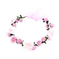 thumbnail image 3 of Diadema Nupcial Floral Macarena Tipo 5 C Corona de Pelo, 3 of 7
