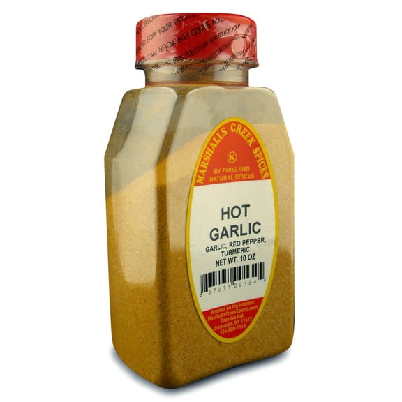 Marshalls Creek Spices HOT GARLIC 10 ounce