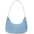thumbnail image 2 of Btafrte Bolso Tote Nailon Color Liso para Mujer Bolso Con Asa Superior Y en Forma Media (azul), 2 of 9