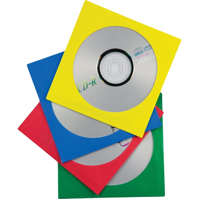 Quality Park CD/DVD Sleeves, 4 7/8