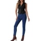 thumbnail image 2 of CHALECO SIN MANGAS DE SUEDE FALSO V DE MUJER INSPIRAR CHIC CON BOTONES VINTAGE CASUAL NEGRO XL, 2 of 5