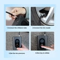 thumbnail image 4 of Amdohai Electric Tire Inflator Mini Cordlessly Portable Car Air Compressor Rechargeable Digital Display Air Pump for Vehicles Tires/Ball/Swim Rings, 4 of 8