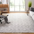 thumbnail image 2 of SAFAVIEH Casablanca Finnian Diamond Area Rug, Ivory/Black, 8' x 10', 2 of 9