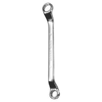 75 Degree Offset Box End Wrench 10mm x 12mm Metric 12 Point Mirror Chrome Plated Alloy Steel Double Box Wrenches Long Industrial Grade Torx Box Wrench Repair Tool