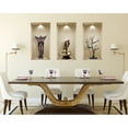 thumbnail image 4 of Mi Alma Brown/Black Animal 3D Niche Vinyl Wall Decals For Home and Office, 3pcs, 4 of 5