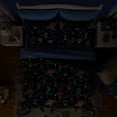 thumbnail image 4 of Juego de edredón Kaleido Space, ropa de cama completa, 7 piezas, brillo oscuro, 4 of 8