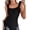 Black, variant on Tank Tops For Women Women U Neck In Bra Tank High Stretch Sleeveless Slim Fit Camisole Workout Top Nylon Spandex Black Xxl-4Xl