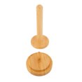 thumbnail image 1 of Wooden Yarn Holder, Yarn Spindle Holder Stable Base Detachable  for Weaving, 1 of 7