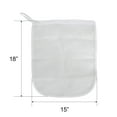 thumbnail image 4 of (12 pack) Mainstays Delicates Mesh Wash Bag with Zipper Closure, White, 15" x 18", 4 of 11