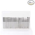 thumbnail image 5 of 20 brocas de carburo sólido de 3 mm para taladrar y grabar para amoladoras. Elementos básicos para trabajar la madera, 5 of 5
