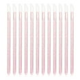 thumbnail image 1 of 100 pinceles de labios desechables con purpurina y cristales, aplicadores de brillo labial, herramienta de maquillaje para lápiz labial., 1 of 5