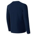 thumbnail image 2 of Men's Concepts Sport  Navy New England Patriots Chestnut Long Sleeve Top & Pants Set, 2 of 3