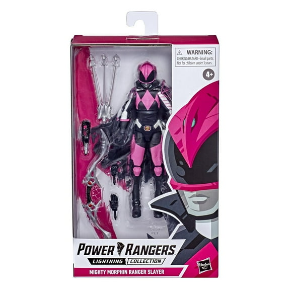 Power Rangers Lightning Collection Mighty Morphin Ranger Slayer 6-Inch Premium Collectible Action Figure with Accessories Inspired by Shattered Grid