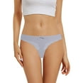 thumbnail image 1 of Gibobby Calzones de encaje para mujer Tanga sexy para mujer Bragas sin costuras Seda de hielo Tanga transpirable Bragas(Gris,CH), 1 of 4