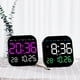 thumbnail image 4 of Reloj de pared LED Cateissary naranja electrónico decoración del hogar, 4 of 6