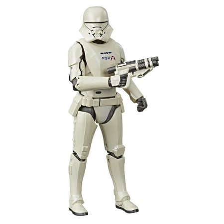 Star Wars The Black Series Carbonized Collection First Order Jet Trooper Toy 6-inch Scale Collectible Action Figure