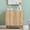 Oak, variant on 30.7" Fluted Sideboard & Buffet Cabinet, Oak Wood Storage Cabinet with 2 Doors & Adjustable Shelves, Mid Century Modern Credenza for Living Room, Kitchen, Entryway