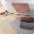 thumbnail image 3 of tredstone Wide Application Bath Mat Floors Dry And Slip-Free In Any Space Made With Polyester Bathroom Rugs pink 40x60cm, 3 of 6