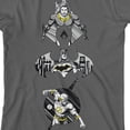 thumbnail image 7 of Justice League Aquaman Batman Flash Inside Logos Boy's Charcoal T-Shirt-XS, 7 of 7