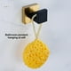 thumbnail image 2 of Juego de Accesorios de Baño Yuarrent Toallero de Acero Inoxidable Soporte de Papel Gancho Plata, 2 of 6