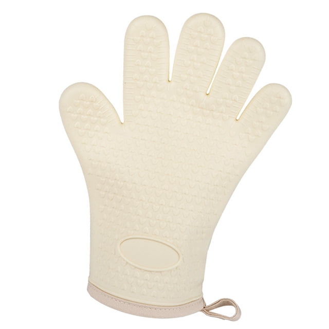 Silicone Cooking Glove, Premium Material Heat Resistant Long Lasting Multipurpose Grilling Gloves for Microwave Oven Toaster