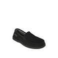 thumbnail image 1 of SilvertS 510500301 Mens House Slippers Memory Foam, Black - Small, 1 of 1