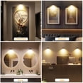 thumbnail image 4 of PANGTON VILLA Wireless LED Picture Light, Remote Control, Dimmable Timer, 3 Modes, Battery Operated, 4 of 10