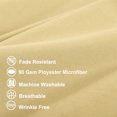 thumbnail image 3 of Body Pillow Case Soft Microfiber Long Bedding Body Pillow Covers Gold 20"x60", 3 of 7