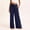 #27Navy, variant on MYAOYI Pant for Women no boundarie High Waist Wide Leg Pants Elastic Waist Front Seam Loose Casual