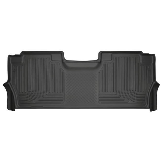 Husky Liner Floor Liner 14401 WeatherBeater; Molded Fit; Smooth Arcing Ribs/Raised Heel Pad; Black; TPO Thermoplastic Olefin; 1 Piece