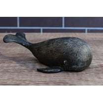 Rustic Cast Iron Nautical Marine Sperm Whale Soda Beer Hand Bottle Cap Opener