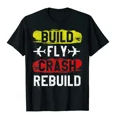 thumbnail image 1 of Camiseta unisex de piloto de avión RC, ideal como regalo de cumpleaños, para mujeres y hombres., 1 of 7