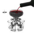 thumbnail image 1 of Carrier Liquor Dispenser Drinking Tool,6 Shot Glass Dispenser Glass Dispenserand Holder Multiple Shot Pourer Exquisite Design, 1 of 8