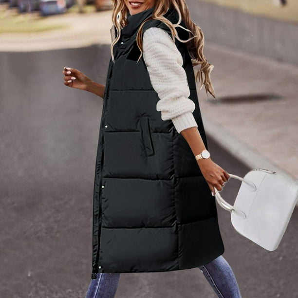 Plus size cheap puffy vest