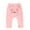 Pink, variant on Odeerbi Baby Pants Newborn Children Kids Boys Girls Cartoon Keep Warm Leggings Trousers
