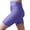 Purple, variant on ZQUUVOU Women's High Waist Workout Shorts Stretchy Tummy Control Yoga Biker Running Shorts Shaping Hip Lifting Pants Black A