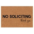 thumbnail image 7 of OXUIEW No Soliciting Doormat Welcome Doormat Carpet, Funny Please Go Away Mat for Front Door, Non-Slip Indoor Outdoor, One Size, 1Pc, Pattern D, 7 of 7