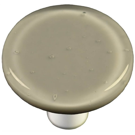 Round Knob in Deco Gray (Black)