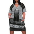 thumbnail image 2 of Edward Gorey-vestido holgado de "La llamada de Cthulhu" para verano, 2 of 7
