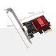 thumbnail image 2 of Adaptador de red PCIe 2,5G, controlador LAN RTL8125B RJ45, 10/100/1000M/2,5Gbps, 2 of 9