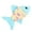 Blue, variant on Pet Teething Chew Toy Keep Busy For Biting With Rattle Sound Fish Theme Teething Chews for Puppies Dog Birthday Dog Rubber Hard Dog for Aggressive Chewers Puppy Large Breed Dog Tots Stop Chewing Dog