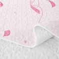 thumbnail image 5 of Erosebridal Girly Pink Bowknot Bed Spread Queen for Boys Girls, Cute Princess Ribbon Queen Coverlet Set, 3pcs, 5 of 7