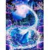 thumbnail image 2 of Crystal Painting Natural Scenery Craft Natural Scenery Rhinestone Drawing Bedroom Living Room Indoor Decoration Picture Frameless, 2 of 9