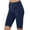 Dark Blue womens casual pants, variant on Summer Saving Wycnly Womens Yoga Pants Lightweight Slim Stretch Workout Sports Legging Plus Size Solid Fitting Short Pants Dark Blue XL