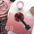 thumbnail image 5 of Mini Handheld Fan, USB Desk Fan, Small Personal Portable Table Fan with USB Rechargeable Battery Operated Cooling Folding Electric Fan for Travel Office Room Household, 5 of 5